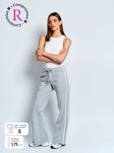 PANTALÓN DE BUZO MUJER INDEX FUSA - 1