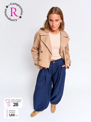 JEANS REGULAR MUJER INDEX GLOBO - 1
