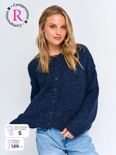 CARDIGAN MUJER INDEX BAKAN - 1