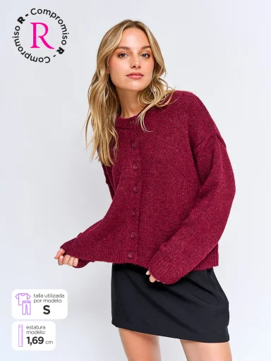 CARDIGAN MUJER INDEX BAKAN - 1