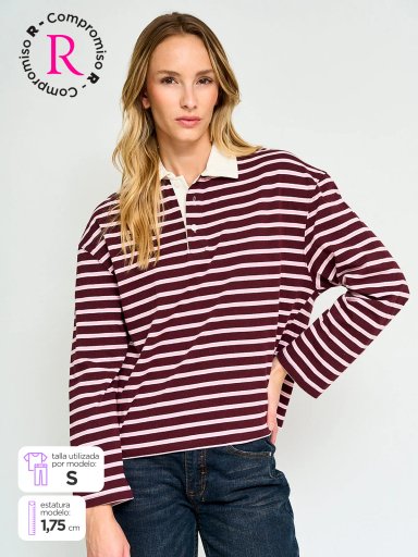 POLERA MANGA LARGA MUJER INDEX RUGBY - 1