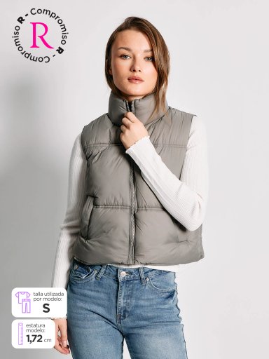CHALECO MUJER INDEX CORTA - 1