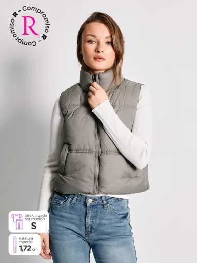 CHALECO MUJER INDEX CORTA - 1