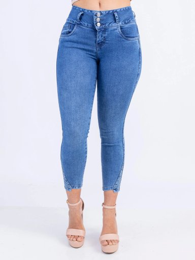 JEAN SKINNY MUJER SODA BLUES VEROSKA - 2