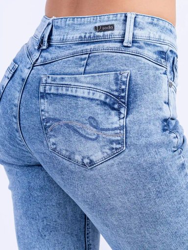 JEAN RECTO MUJER SODA BLUES SALMA - 5