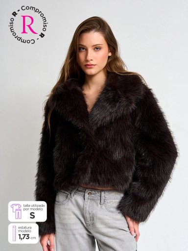 CASACA MUJER INDEX CORTA PELU - 1