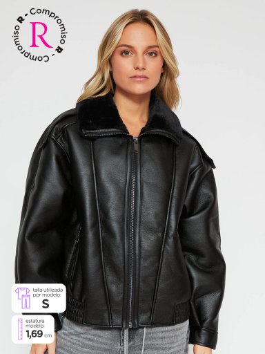 CASACA MUJER INDEX BOMBER - 1