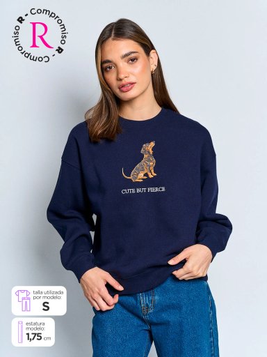 POLERA MANGA LARGA MUJER INDEX BORDE - 1