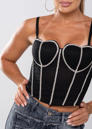 BUSTIER MUJER GLAM BY ALEJANDRA BAIGORRIA LIZA 9175 - 4