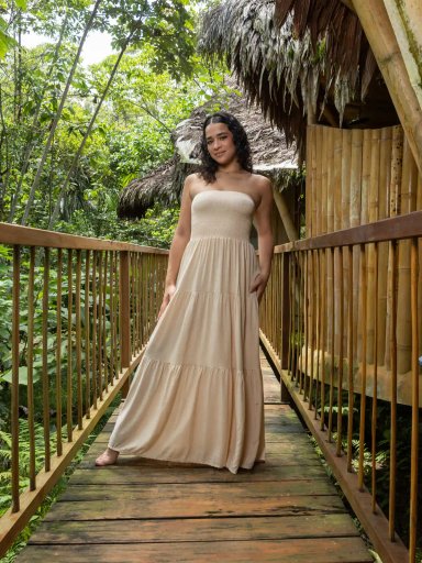 VESTIDO LARGO MUJER ALEJANDRA BAIGORRIA - 1