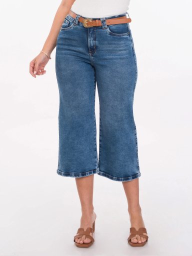JEANS ALGODÓN CROPPED FLARE MUJER METAL JEANS MARISOL - 2
