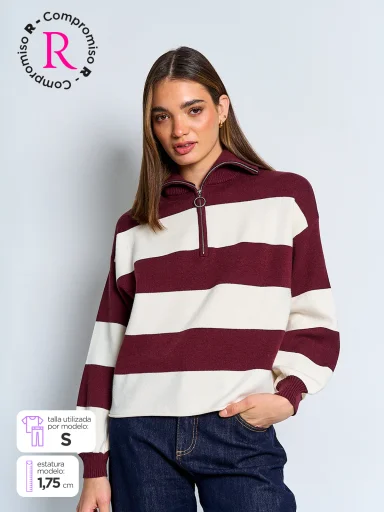 SWEATER MANGA LARGA MUJER INDEX FESOL - 1