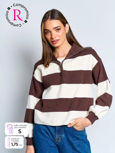 SWEATER MANGA LARGA MUJER INDEX FESOL - 1