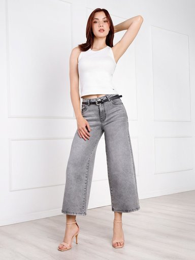 JEANS ALGODÓN CULOTTE MUJER KANSAS AITZA - 1