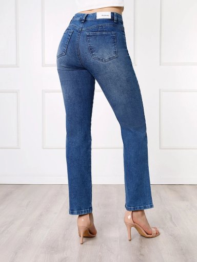 JEANS ALGODÓN STRAIGHT MUJER KANSAS PERLA - 4