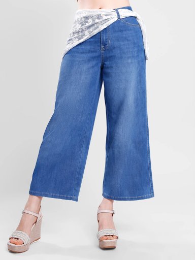 JEANS ALGODÓN CULOTTE MUJER KANSAS LUCIANA - 1