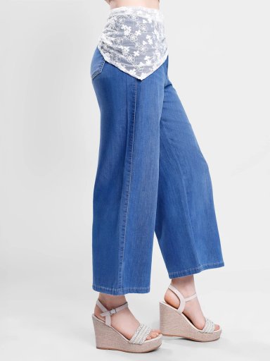 JEANS ALGODÓN CULOTTE MUJER KANSAS LUCIANA - 2