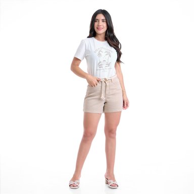 BERMUDA ALGODÓN MUJER METAL JEANS ALIX - 2