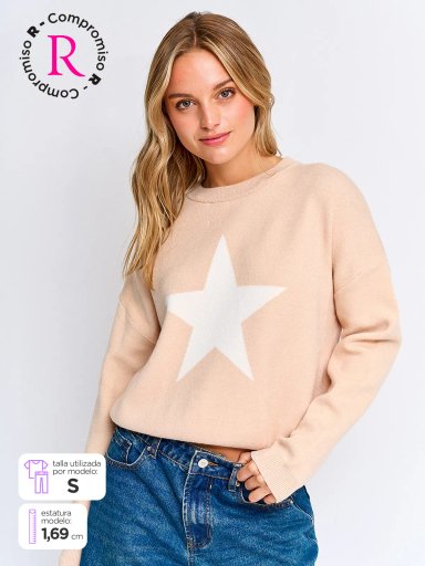 SWEATER MUJER INDEX GATO - 1