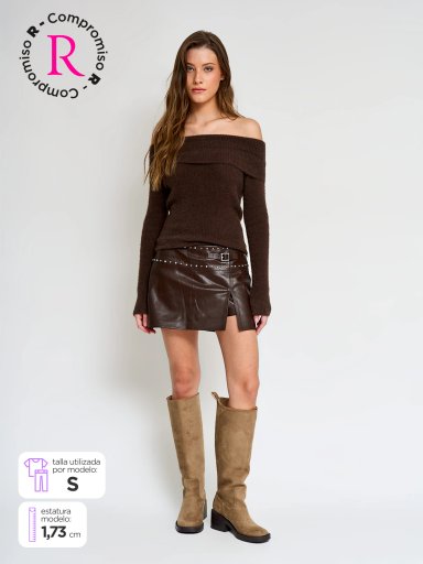 FALDA CORTA MUJER INDEX ROSALIA - 1
