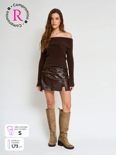 FALDA CORTA MUJER INDEX ROSALIA - 1