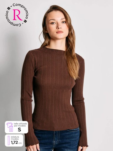 SWEATER MUJER INDEX RULE - 1
