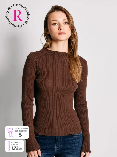SWEATER MUJER INDEX RULE - 1