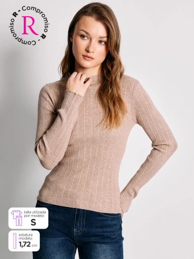 SWEATER MUJER INDEX RULE - 1