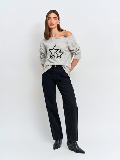 SWEATER MANGA LARGA MUJER INDEX FESTIN - 4