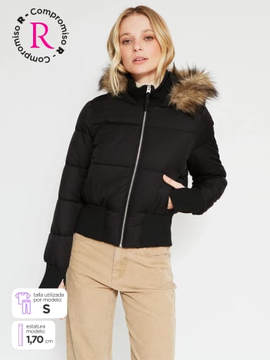 CASACA MUJER INDEX CORTA PUFFA - 1