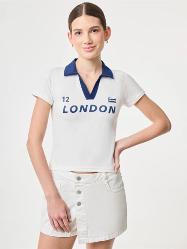 POLO MANGA CORTA MUJER INDEX BEFUT - 1