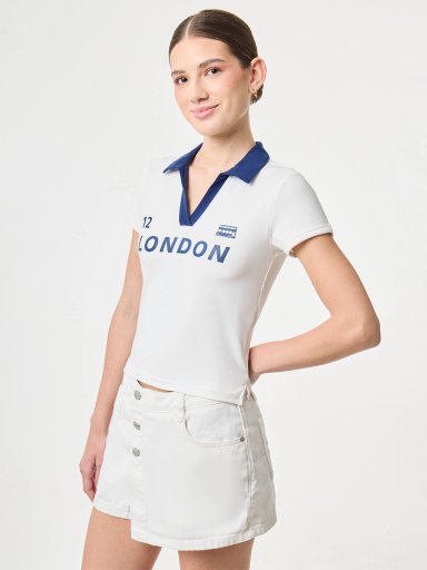 POLO MANGA CORTA MUJER INDEX BEFUT - 3