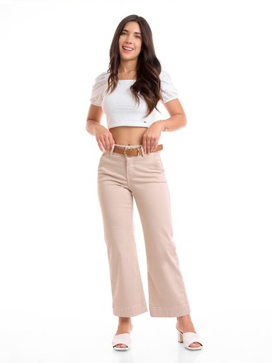 PANTALÓN CULOTTE MUJER METAL JEANS LUCERO - 1