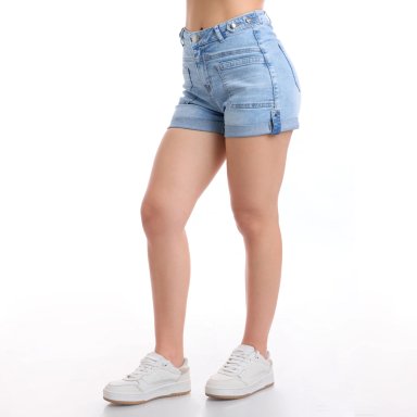 SHORT ALGODÓN MUJER METAL JEANS ELEONOR - 3