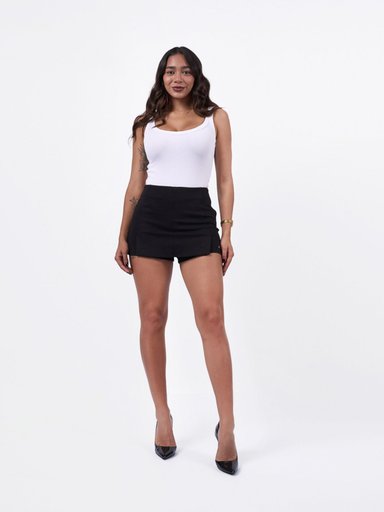 FALDA SHORT MUJER MACHINE DALENCA - 1