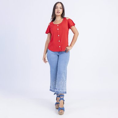 JEANS RECTO MUJER SODA BLUES KAMELIA - 5