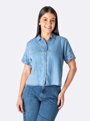 BLUSA MANGA CORTA MUJER PIONIER MADELINA - 2