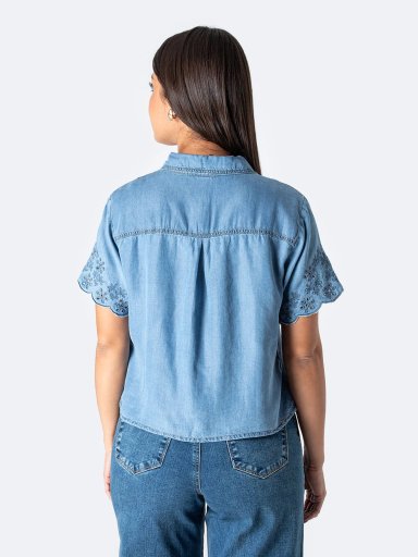 BLUSA MANGA CORTA MUJER PIONIER MADELINA - 3
