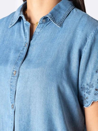 BLUSA MANGA CORTA MUJER PIONIER MADELINA - 4