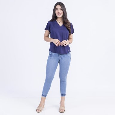 JEANS SKINNY MUJER SODA BLUES YADRELY - 5