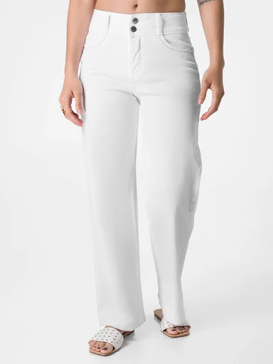 PANTALÓN WIDELEG MUJER SQUEEZE - 2