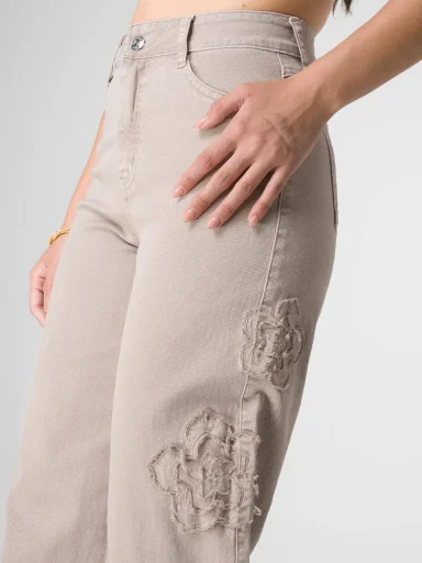 PANTALÓN WIDELEG MUJER SQUEEZE - 4