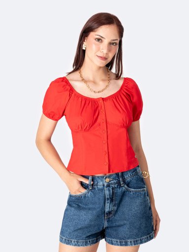BLUSA MANGA CORTA MUJER PIONIER - 2