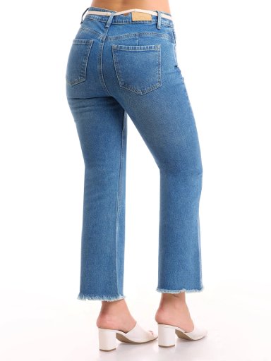JEAN ALGODÓN CROPPED MUJER METAL JEANS ANTONELLA - 5