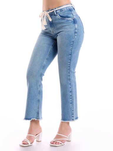 JEAN ALGODÓN CROPPED MUJER METAL JEANS ANTONELLA - 4