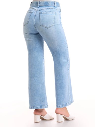 JEAN ALGODÓN WIDELEG MUJER METAL JEANS HARPER - 5