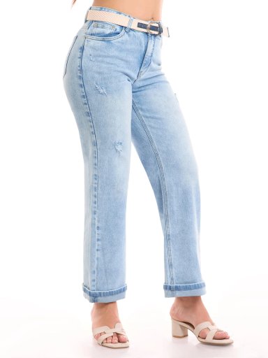 JEAN ALGODÓN RECTO MUJER METAL JEANS ESPERANZA - 3