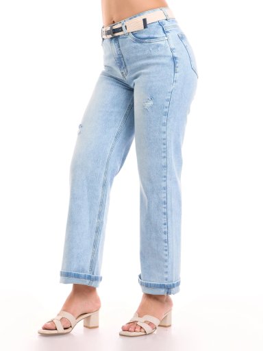 JEAN ALGODÓN RECTO MUJER METAL JEANS ESPERANZA - 4