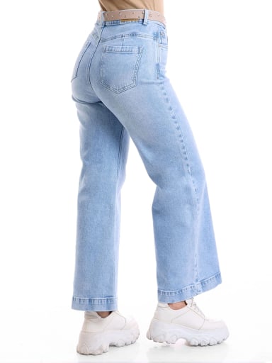 JEAN ALGODÓN WIDELEG MUJER METAL JEANS BRISA - 4