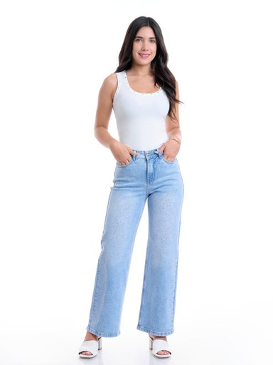JEAN ALGODÓN RECTO MUJER METAL JEANS ANTONELLA - 1